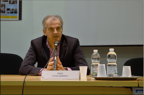 Il relatore Livio Zerbini